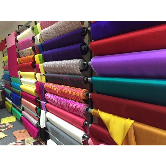 Vải lụa tơ tằm